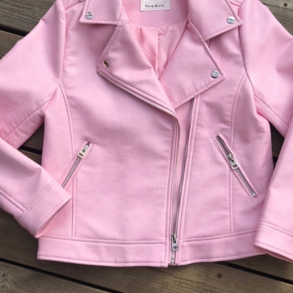 Zara Girls leather jacket